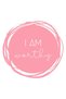 Tote Bag - I am worthy Printed Stylish Carry-All Cotton Tote Set of 01 - 5