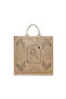 Tote Bag - Quiet Muse Printed Stylish Carry-All Cotton Tote Set of 01