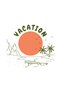 Tote Bag - Vacation Printed Stylish Carry-All Cotton Tote Set of 01 - 5