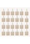 Unlaminated Juco Tote Bags With Gusset (Natural) 16 x14 Inch Reusable Shopping Bag Set of 24
