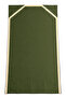 Bag Piece Prayer Mat - Foldable Travel Prayer Mat with Zipper for Carrying - Green - 5