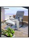 Rocking chair, recliner, balcony home rocking chair, adult bedroom lazy sofa, living room nap chair - 7
