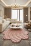 Bubble Papatya Rug Non-Slip Sole Fluffy Soft Decorative Living Room Living Bed Children's Room Rug Pieces - 4
