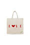 Tote Bag - Love Printed Stylish Carry-All Cotton Tote Set of 01