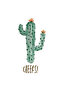 Tote Bag - Cactus Cheers Printed Stylish Carry-All Cotton Tote Set of 01 - 5
