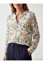 Lcw Grace Mixed Collar Floral Blouse - 3