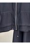 Eser Beli Tunnel Cover Pocketed Zippered Skirt Suit-Mf596 Black - 5