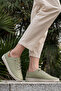 Seam Detail Orthopedic Leather Women Sneakers - 2