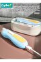 Baby Nail Clippers, Electric Trimmer, Infant Nails File Kit with LED Lighting, and 6 Different Sized - 7