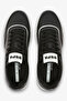 Men's Black Low-Top Sneakers - Lightweight Timeless Lace-Up Style, Ideal for Casual Outings - 5