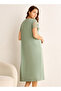 Midi Night Dress Lace Sleeves - 3