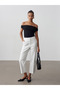 72660 Slit Leg Pants-White - 3