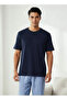 Men Cotton Striped Button Front Nightwear Set - 2