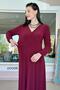 Lycra Double Breasted Neckline Long Dress 0Y006 - 4