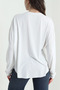 Women's Crew Neck Long Sleeve Modal Tunic - 4
