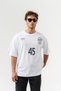 Osi 45 Crew Neck Jersey Oversized T-Shirt - 4
