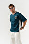 Cantona 7 Patch Detailed Polo Collar T-Shirt - 5