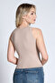 6527 Modal Ribbed Knit Women Cropped - 5