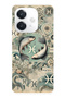 Oppo A3 Compatible Pisces Patterned Transparent Phone Case