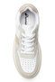 Leather and Suede Detailed Women's Daily Sneakers - 4