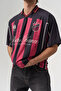 Twenty Two Jersey Polo Neck Oversized Jersey T-Shirt - 6