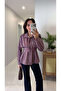 Dores Bordo Striped Waist-Fitted Shirt - 3
