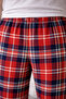 100% Cotton Combed Single Jersey Double Set of 2 Women's and Men's Pajama Bottoms - 3