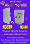 White Smart Bird Feeder - 280 Gr Large Chamber Budgie Feeder (13X8X5 cm) - 2