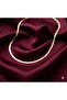 3S Minimalist Stylish Design Steel Crushed Chain Necklace - 2