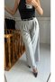Relaxed Pleated Palazzo Pants - 3
