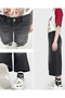 Washable Retro Short-Legged Jeans - 3