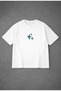 Unisex Oversized T-Shirt Starry Night B Printed 100% P Cotton T-Shirt Comfortable Fit