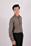 Twin Lion 408 Slimfit Knitted Plain Shirt - 3