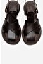 Guido Brown Genuine Leather Women's Sandals - 2