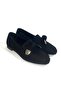 Women's Suede Ballet Flats Shoes Black