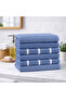 Cotton Piece Kitchen & Bathroom Towel Set of 6 – 30X50 cm Drying Towels – Modern Patterned - 2