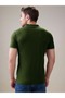 Solid Brand Logo Regular Fit Cypress Polo T-shirt - 3