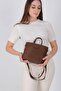 Sp1225 M206 Women Clutch Bag Brown - 3