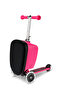 Scooter Luggage Junior Patch & Play Pink | Luggage Eazy - Foldable and Ride-able Swiss-Design - 5
