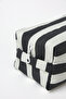 Marina Duck Fabric Large Size Inside a Lined Makeup Bag C Bag Travel Bag C Bag Dark Gray - 5