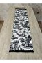 French Peasant Vintage Fringed Velvet Table Runner