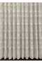 Car Patterned Children's Room Tulle with Tight Pleats - Ecru - 2