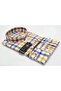 Colorful Checked Linen Long Sleeve Men's Shirt - 2
