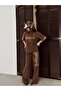 Women's Washable Oversized Tracksuit Set with Back and Front Print Detail - 2