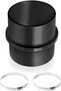 2Pcs 75mm Duct Connector