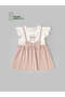 Popees Girls Half-Sleeve Back Open Dress (3-36 Months) - 2
