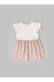 Popees Girls Half-Sleeve Back Open Dress (3-36 Months) - 3