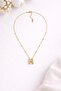 H Letter Balloon Model Steel Necklace - 2
