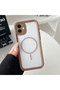iPhone 11 Compatible Transparent Magsafe Wireless Corner Silicone Phone Case