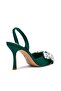 Lovie Solid High Heel Sandals - 4